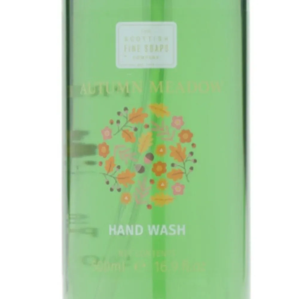 Autumn Meadow Scented Hand Soap Fall Bath Decor